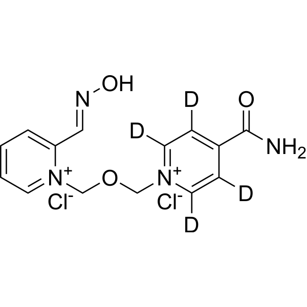 Asoxime-d4 dichloride (HI-6-d4)